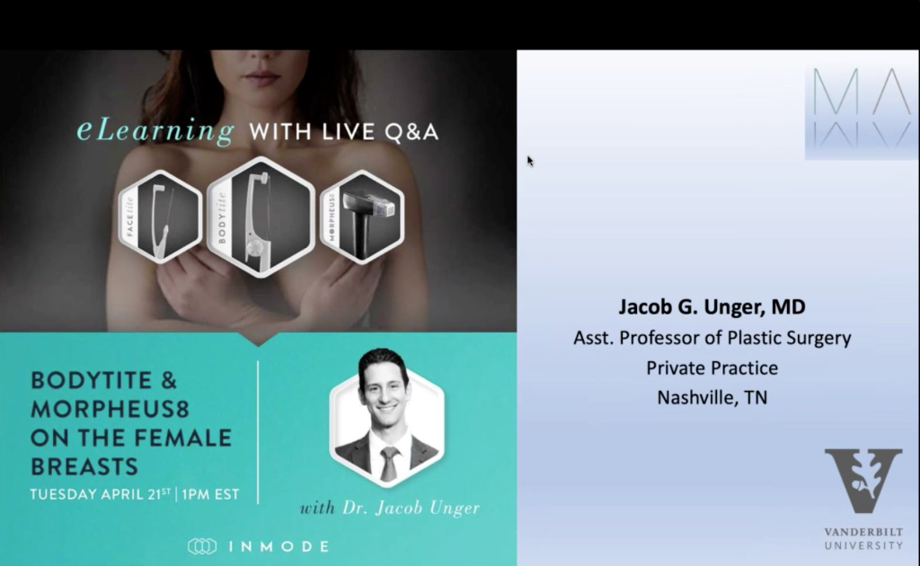 Webinar: BodyTite Breast Lift Protocol - Dr. Jacob Unger