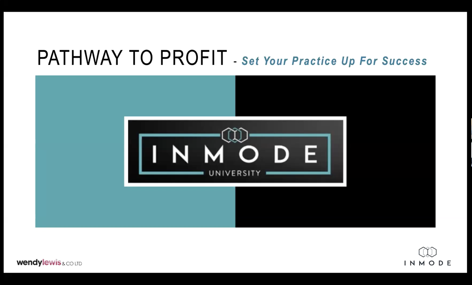 InMode InDepth: Pathway to Profit : Set Your Aesthetics Practice up for Success