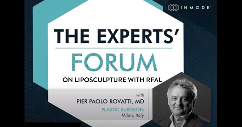 Webinar: Minimally Invasive Liposculpture with InMode BodyTite – Dr. Paolo Rovatti