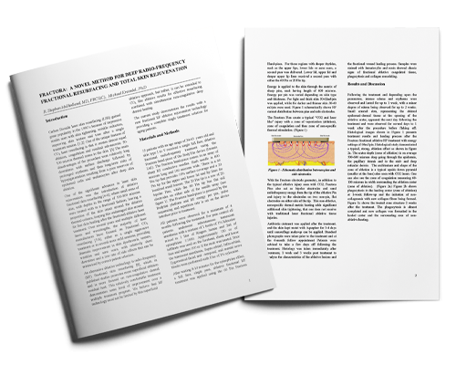 Fractora: A Novel Method for Deep Radio-Frequency Fractional Resurfacing and Total Skin Rejuvenation