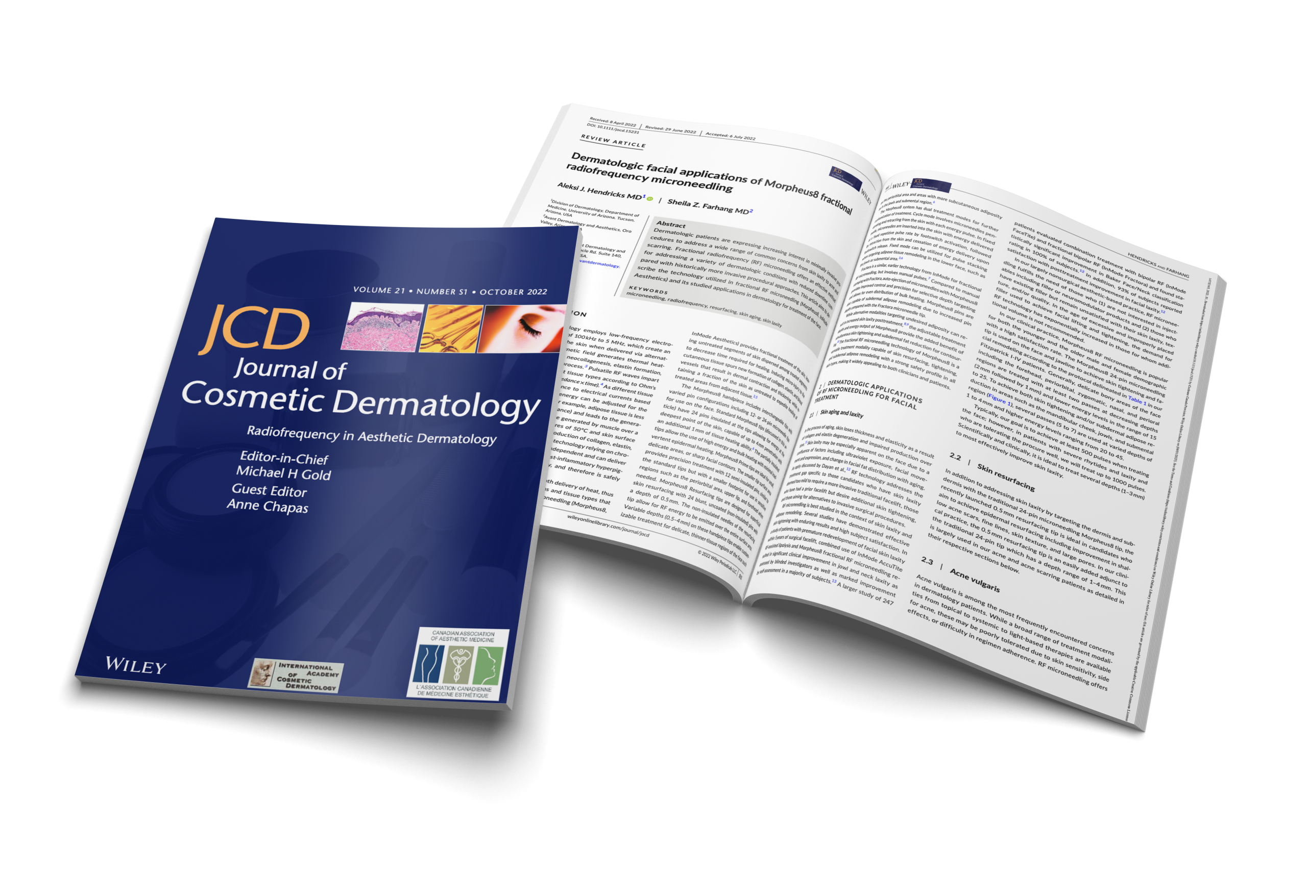 Dermatologic facial applications of Morpheus8 fractional radiofrequency microneedling